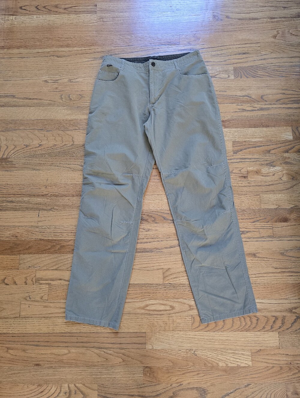Kuhl Men's Straight-Leg Light Weight Utility Pants — Olive Green Size 34